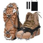 [ параллель импортные товары ]Omecon 23 Spikes Crampons for Hiking Shoes and Boots, Ice Cleats