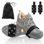 [ параллель импортные товары ]Crampon Traction Cleats Anti Skid Traction Grips Crampons Spikes