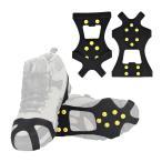 [ параллель импортные товары ]LILAMUSE Shoe Grips Non Slip Gripper Spikes for Shoes Ice Tracti