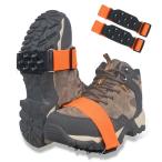 [ параллель импортные товары ]Ice Cleats Mid Sole Snow Traction Cleats Crampons Anti Slip Snow
