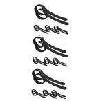 [ параллель импортные товары ]SHERCHPRY 12 Pairs Tie Boot Grips Shoes Crampon Detachable Shoe