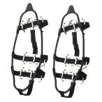 [ параллель импортные товары ]SHERCHPRY 4 Pcs Crampons Non Slip Shoe Chain Snowfield Shoe Spik