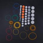 [ параллель импортные товары ]Belt Pulley, 84PCS Transmission Belt Pulley Rubber Band Combinat