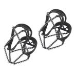 [ параллель импортные товары ]Yardenfun 1 Pair Ice Crampons Snow Cleats Ice Cleats for Shoes f