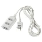 �Хåե����� BSTAPST2310WH 2�ԥ��Ÿ����å� 3�ĸ������� 1m �ۥ磻��