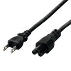 バッファロー BSACC0820BKA 電源ケーブル　DELL／HP用　3ピンソケット（メス）⇔2ピンプラグ（オス） 2.0m ブラック