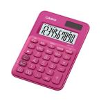  Casio MW-C8C-RD-N красочный калькулятор (10 колонка ) vivid розовый 