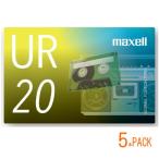 maxell UR-20N5P cassette tape 20 minute 5 pcs set 