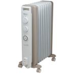 ショッピングオイルヒーター デロンギ RHJ21F0812-WH オイルヒーター ヴェルティカルド 1200W カモミールホワイト(ピュアホワイト+グレージュ)