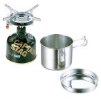 CAPTAIN STAG M-6400 Captain Stag o-lik маленький размер газ горелка * кухонная утварь комплект 