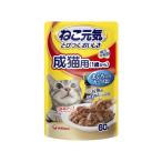 ユニ・チャーム  ねこ元気パウチ　成猫まぐろ入りかつお  ６０ｇ