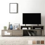伸縮 テレビボード 引き出しタイプ 幅90cm コーナータイプ ローボード 角度調整可 テレビ台 テレビラック TVボード TV台 Curven カーヴェン 組立品 送料無料