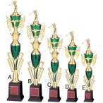  Trophy знак скульптура бесплатный *455mm зеленый. Trophy W-JC2008-E размер 