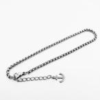  нержавеющая сталь цепь ножной браслет 3mm ширина поверхность кольца венецианский цепь 