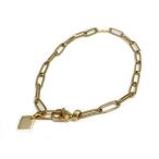  длинный маленький бобы 4.2mm ширина нержавеющая сталь цепь ножной браслет Gold нержавеющая сталь аксессуары 