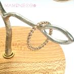 Yahoo! Yahoo!ショッピング(ヤフー ショッピング)ピンキーリング ステンレス製デザインリング/指輪  ピンクゴールド  ネジネジ ステンレスアクセサリー