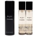  параллель импортные товары бесплатная доставка Chanel голубой du Chanel кручение EDPo-do Pal fam заправка 20ml×3 ( корпус 1 шт., заправка 2 шт ) духи CHANEL