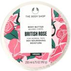 並行輸入品 ザ・ボディショップ ボディバター ブリティッシュローズ 200ml THE BODY SHOP