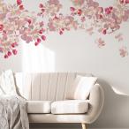 ウォールステッカー 北欧 桃の花 ツリー はがせる おしゃれ 壁ウォールステッカー 壁シール ウォールステッカー 春 花 植物 ガーデニング 壁紙 部屋 寝室