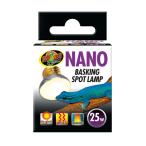 ナノバスキングライト 25W SL-25N ZOOMED（ズーメッド） 爬虫類 両生類 ライト 電球 小型 バスキングスポット 小型ケージ トカゲ カエル ヘビ カメ レオパ