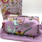 * не использовался GUCCI Gucci mi Nicos me сумка f-laru принт light purple серия парусина Япония ограничение 577355 204991