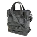 *BALENCIAGA Balenciaga Army Army маленький большая сумка 2WAY большая сумка овчина нейлон серый серия 644029