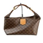 CELINE Celine Macadam рисунок общий рисунок косметичка Brown PVC кожаная сумка 