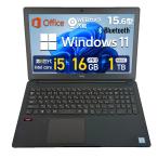 デル Latitude 3500 ノートパソコン 15.6型 第8世代 Corei5 16GBメモリ 新SSD 1TB WEBカメラ USB-C&HDMI MS Office H&B 2021 Win11Pro WiFi Bluetooth