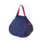 シュパット エコバック M ネイビー コンパクトバッグ マーナ S411B Shupatto 一気にたためる