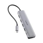  Elecom DST-M060BPSV Type-C ступица do King стойка 6-in-1 серебряный ELECOM