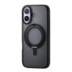  Elecom PM-A25AMAGSTBK черный iPhone 17 кейс покрытие прозрачный ударопрочный ударная абсорбция магнит MAGKEEP поворотный подставка 