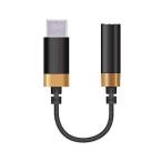 エレコム AD-C35SDBK ブラック ヘッドフォンアダプター 変換ケーブル 高耐久 ハイレゾ対応