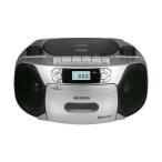 アイワ CSD-B400 Bluetooth対応CDラジオカセットレコーダーシルバー AIWA