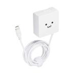 ショッピング充電ケーブル エレコム MPA-ACMBC154WF スマホ用AC充電器/ケーブル一体型/1.8A出力/1.5m