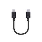  Elecom MPA-CC01PNBK черный USB Type-C кабель ( USB PD соответствует ) C to C максимальный 3A. высокая скорость зарядка 0.1m