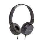  Sony MDR-ZX310-B black dynamic air-tigh type headphone 