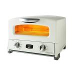 アラジン AGT-G13A W ホワイト 新グラファイト グリル & トースター 4枚焼き レシピブック グリルパン付き Aladdin||