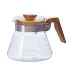 ハリオ VCWN-60-OV  オリーブウッド コーヒーサーバー600  実用容量 600ml HARIO
