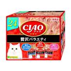 ショッピングキャットフード いなばペットフード チャオ CIAO パウチ 贅沢バラエティ 猫用 35g×24袋 キャットフード えさ ウェット