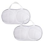  стирка сеть бюстгальтер для 2 шт. комплект барабанного типа стиральная машина сушильная машина соответствует бесформенный предотвращение три слоя защита руль имеется так же ...((S