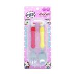 2個セット エジソン フォーク&スプーン ケース付 ハローキティ 2歳から象 KJC EDISON