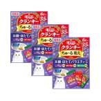3個セット いなばペットフード チャオ クランキ―ちゅ〜る和え 海鮮・ほたてバラエティ 6g×35袋 CIAO