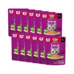 12 шт. комплект karu campag uchi18 лет из ... ввод и .60g корм для животных кошка корм для кошек мокрый 