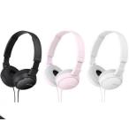 SONY MDR-ZX110 ソニー MDRZX110-B MDRZX110-P MDRZX110-W 密閉型ヘッドホン 折りたたみ式 高音質再生 コンパクト 純正品