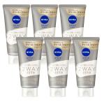 ショッピングニベア 6個セット 花王 ニベア クリアビューティー 2WAY美容洗顔 120g