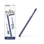 ショッピングタッチペン エレコム P-TPSLIMNV ネイビー タッチペン スタイラスペン 超高感度タイプ スリムモデル ELECOM