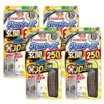 ショッピング虫コナーズ 4個セット 金鳥 虫コナーズ 虫よけプレート 玄関用 250日用 無臭 1コ入 Ｎ キンチョー