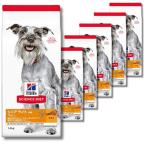 6個セット ヒルズ サイエンス・ダイエット シニアライト 小粒  高齢犬用 7歳以上 チキン 1.4kg