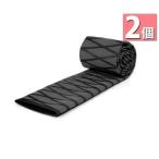 2 шт. комплект Raver рукоятка . сжатие камера рукоятка предотвращение скольжения удочка бадминтон теннис бильярд удилище черный 35mm ((S