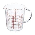 ショッピング500ml ハリオ MJCW-50-R-BK 耐熱ガラス製 メジャーカップワイド 500ml クリア HARIO